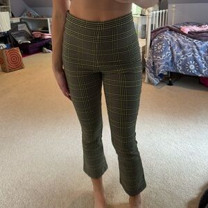Urban Outfitters plaid slacks